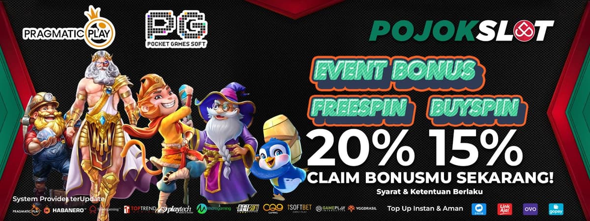 Promo EVENT BUYSPIN 15% & FREESPIN 20%