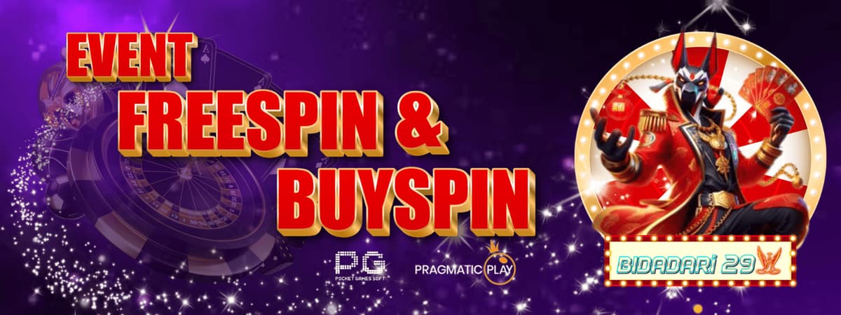 EVENT FREESPIN & BUYSPIN Banner
