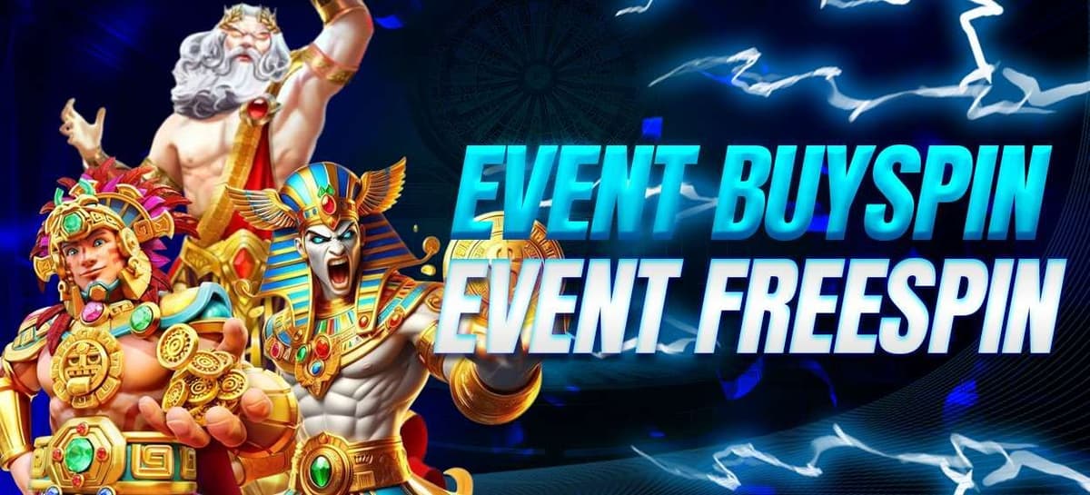 EVENT BUY SPIN 10% DAN FREESPIN 20%