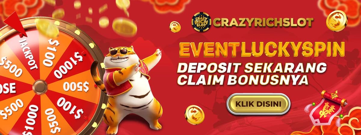 EVENT LUCKY SPIN - CRAZYRICHSLOT Banner