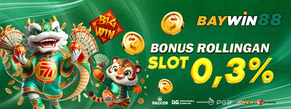 BONUS ROLLINGAN SLOTS Banner