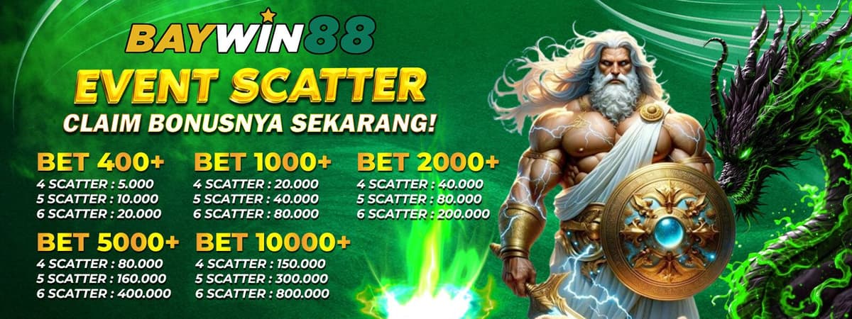 BONUS EVENT SCATTER  Banner