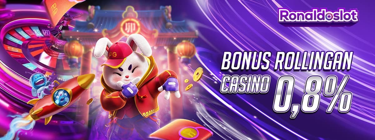 BONUS ROLLINGAN LIVE CASINO 0.8% - RONALDOSLOT