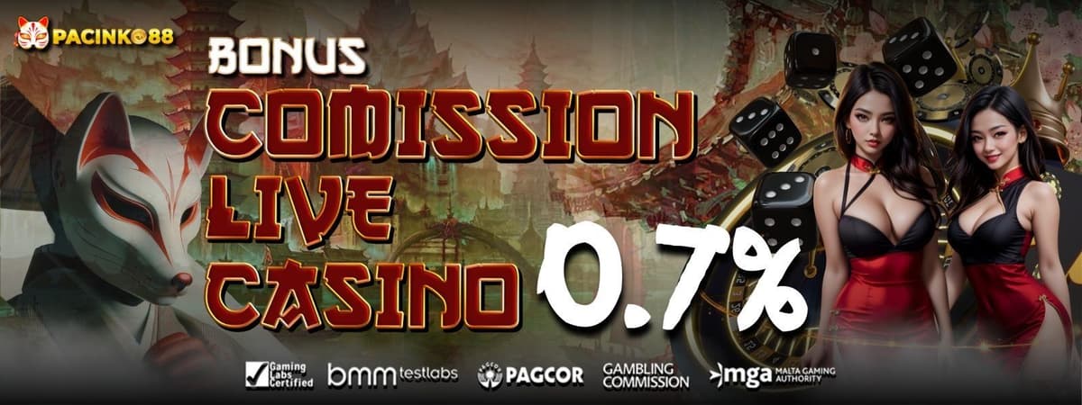 BONUS COMMISION LIVE CASINO 0,7% Banner