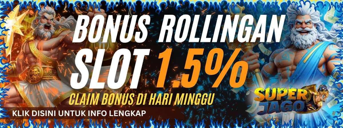 BONUS ROLLINGAN SUPERJAGO SLOT !