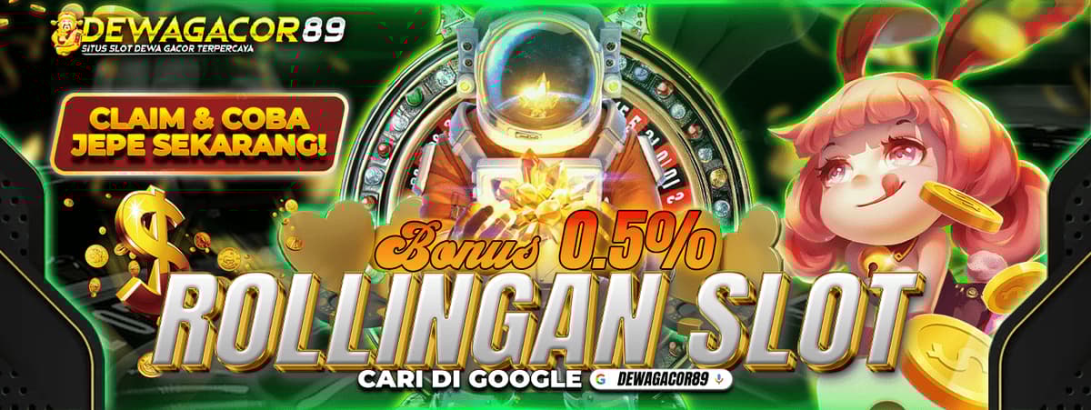 ROLLINGAN MINGGUAN SLOT 0,5%