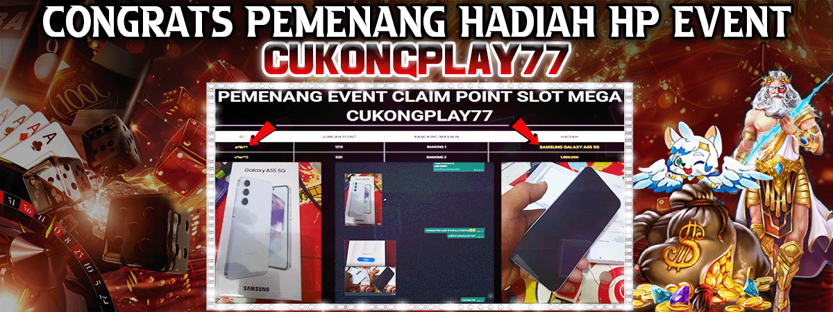 PEMENANG EVENT MARET CUKONG Banner