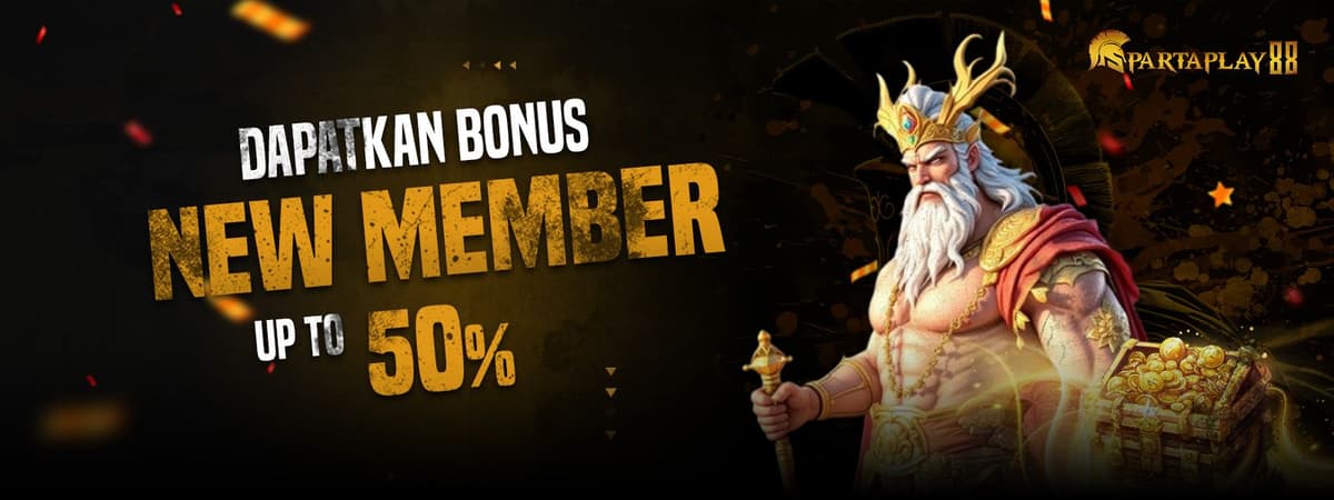 NEW MEMBER UP TO 50% Banner