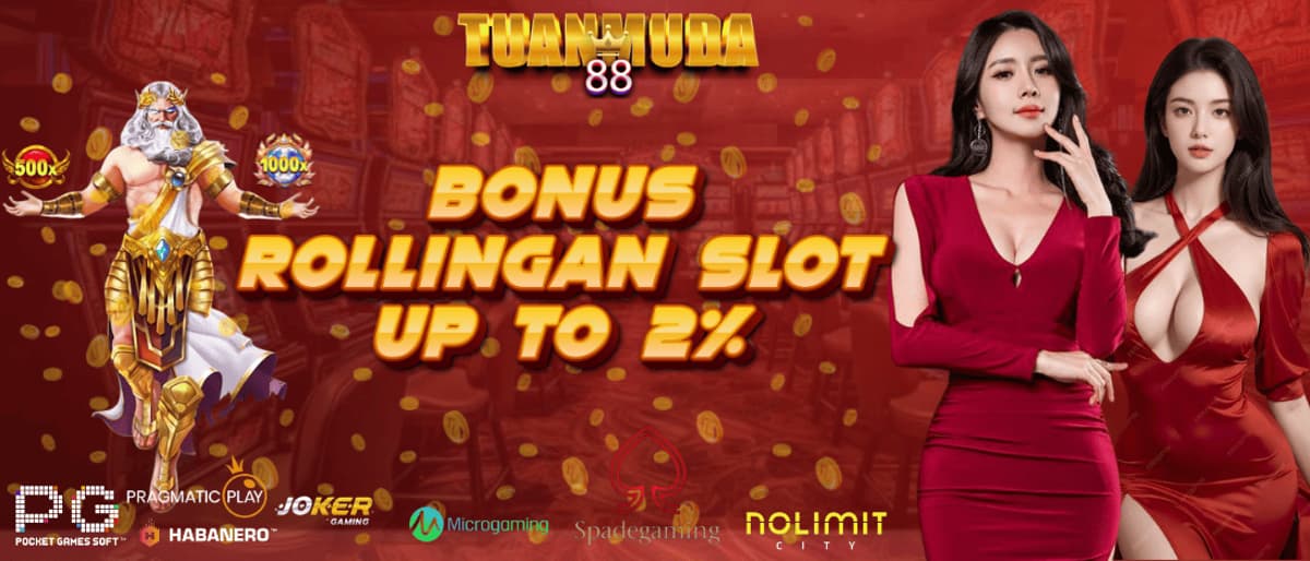 BONUS ROLLINGAN SLOT UP TO 2%