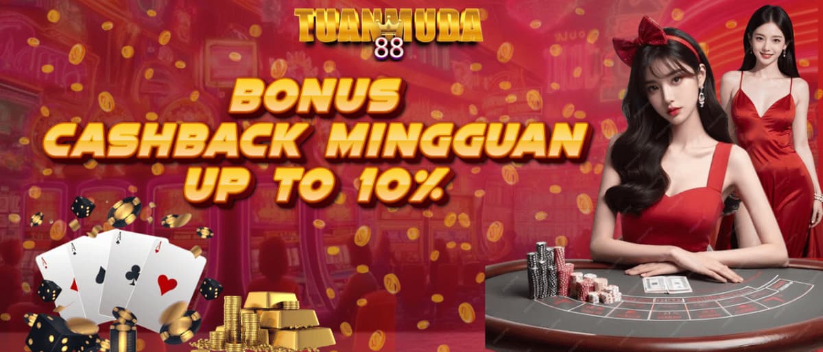 BONUS CASHBACK MINGGUAN