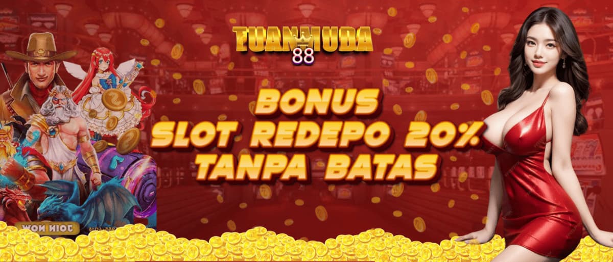 Bonus Redepo 20% Banner