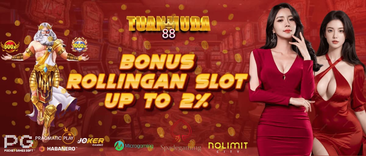 Bonus rollingan slot Banner