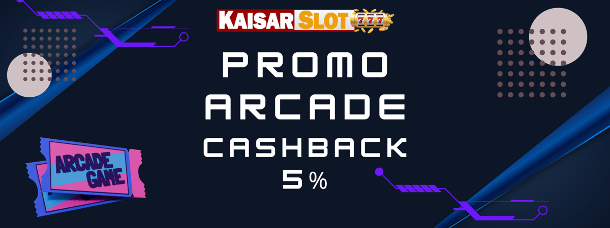 Bonus CASHBACK ARCADE 5%