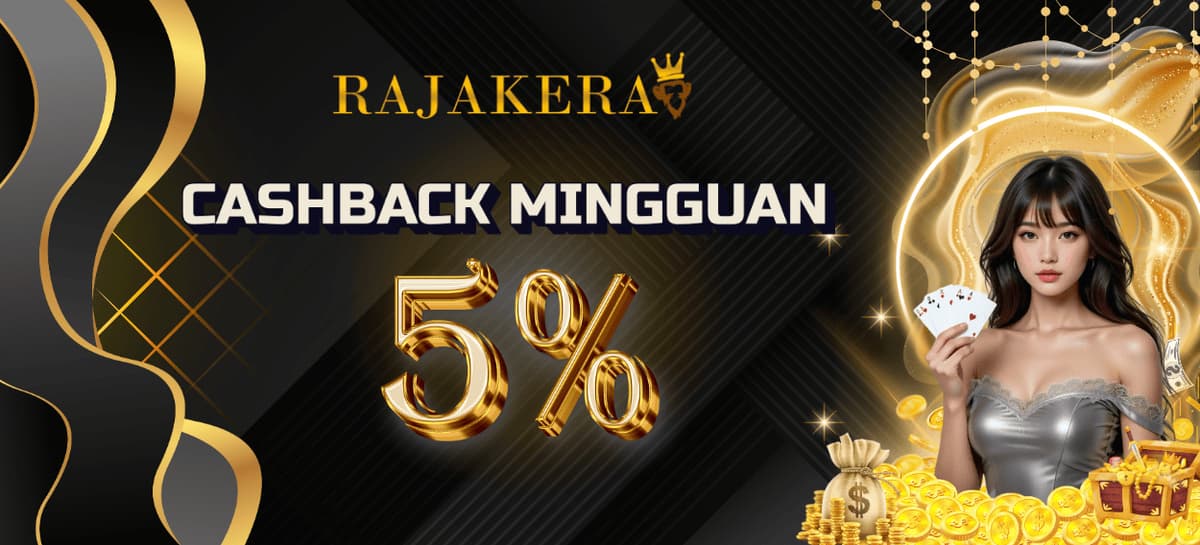 CASHBACK MINGGUAN 5%