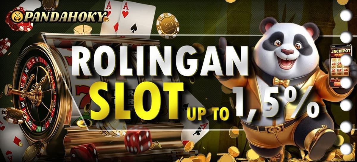 BONUS ROLLINGAN SLOT UP TO 1.5%
