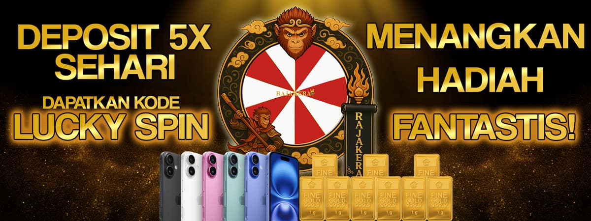 RAJAKERA LUCKY SPIN Banner