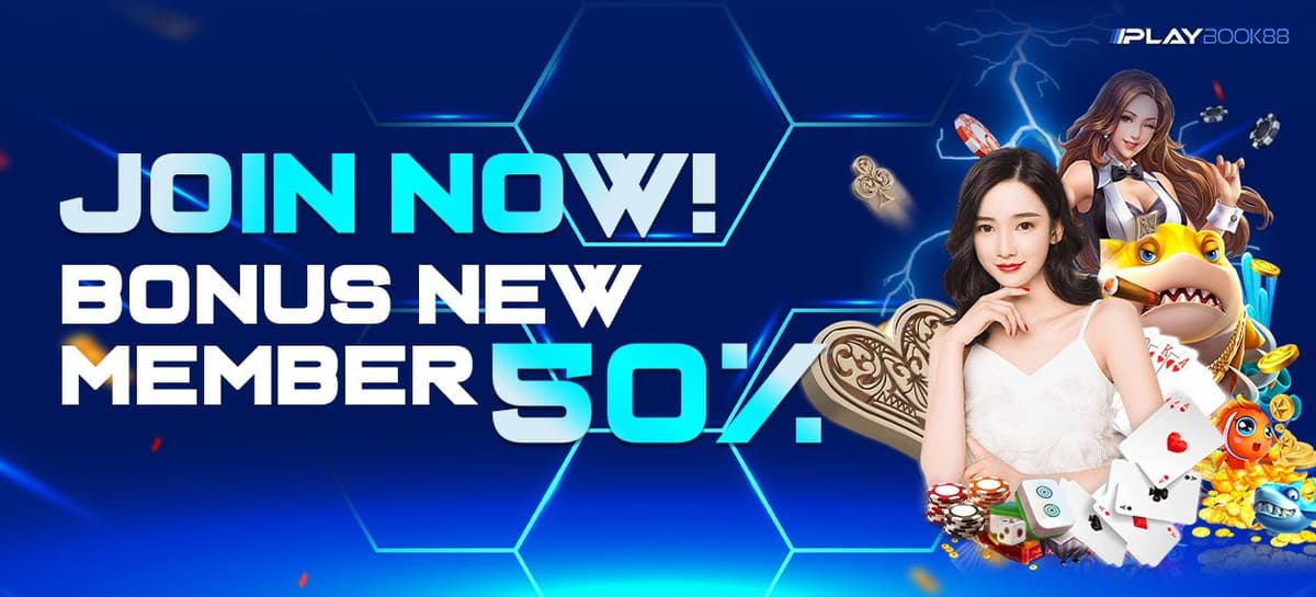 BONUS DEPOSIT NEW MEMBER 50%