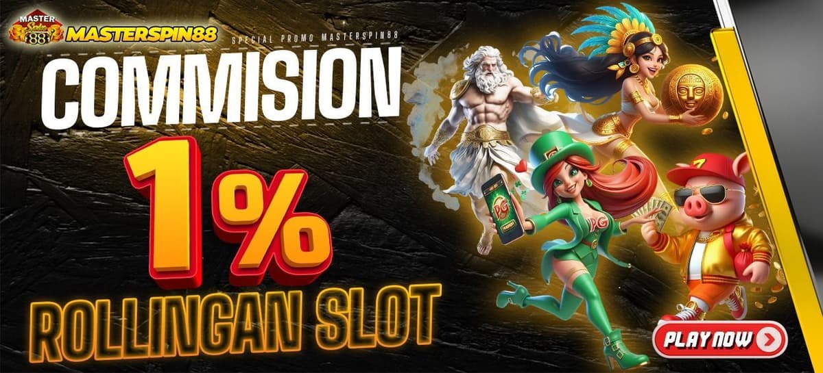 Promo BONUS ROLLINGAN SLOT 1%
