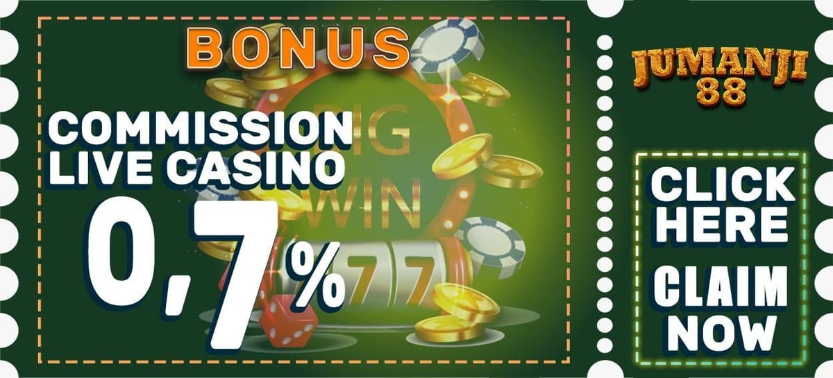 Promo Bonus Commission Live Casino