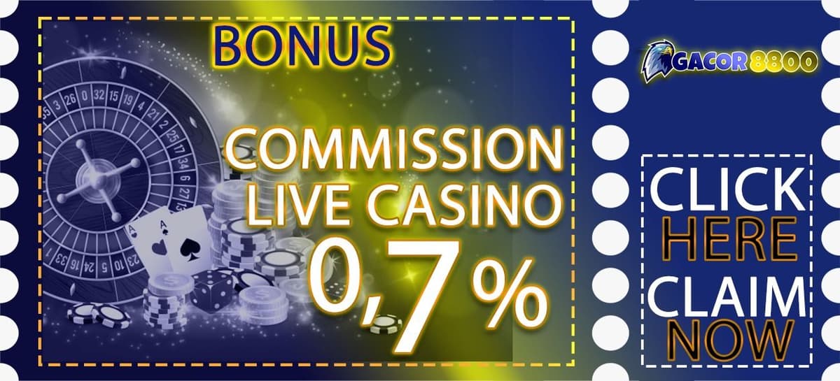 BONUS COMMISSION LIVE CASINO