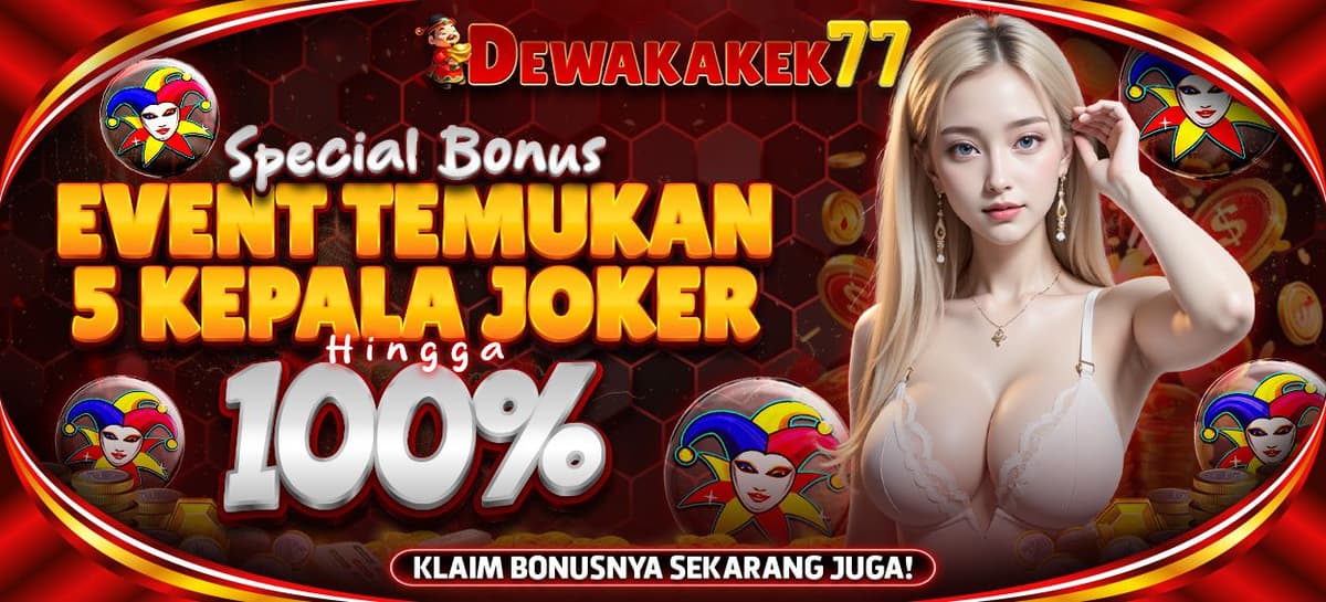 EVENT JOKER JEWELS EXTRA BONUS HINGGA 100%
