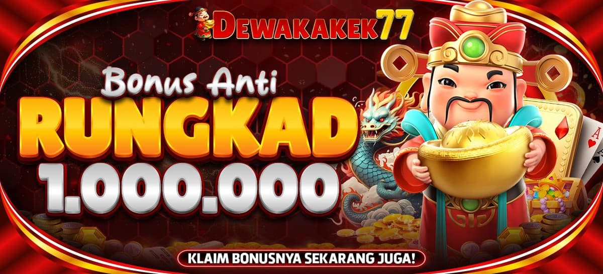BONUS ANTI RUNGKAD 1.000.000