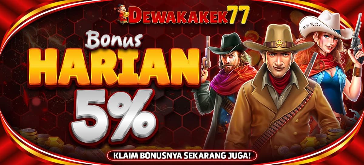 BONUS HARIAN 5%