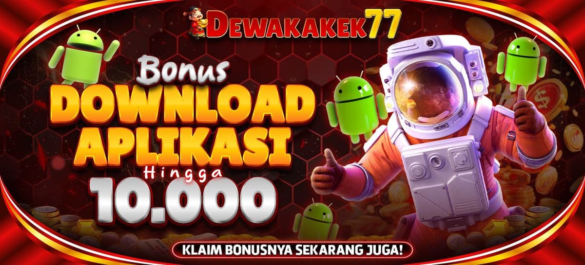 BONUS DOWNLOAD APLIKASI 10.000