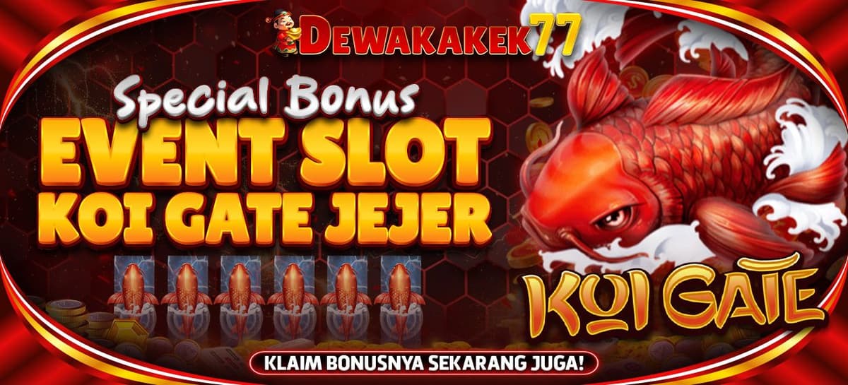 EVENT SLOT KOI GATE JEJER