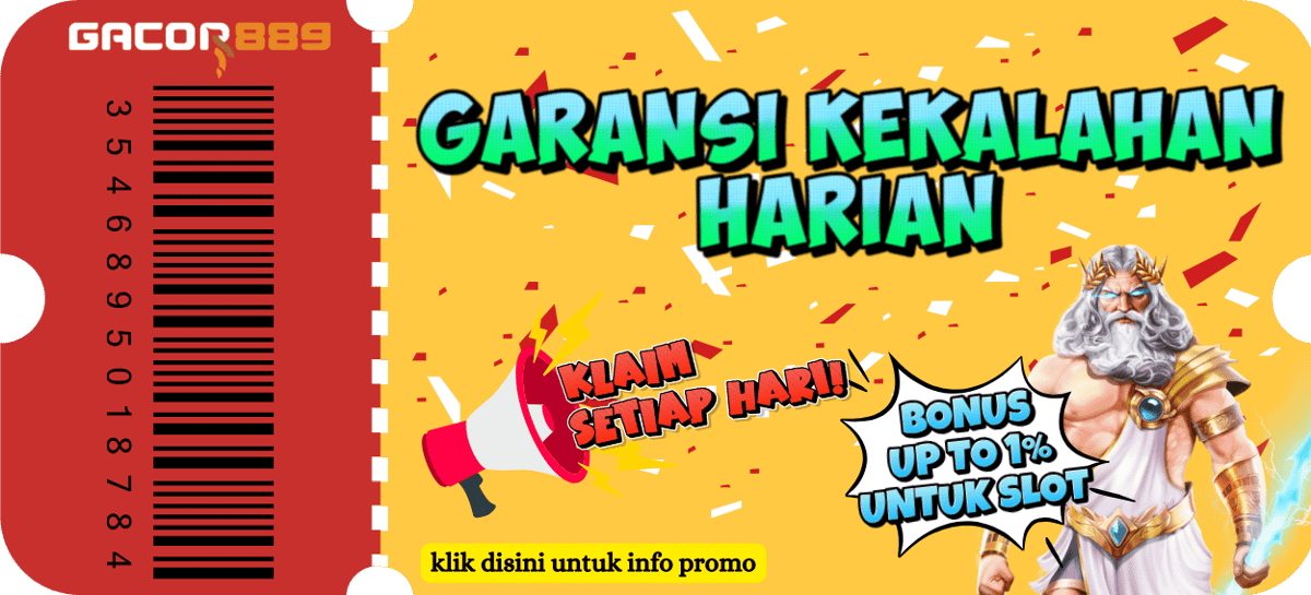 Promo GARANSI KEKALAHAN HARIAN