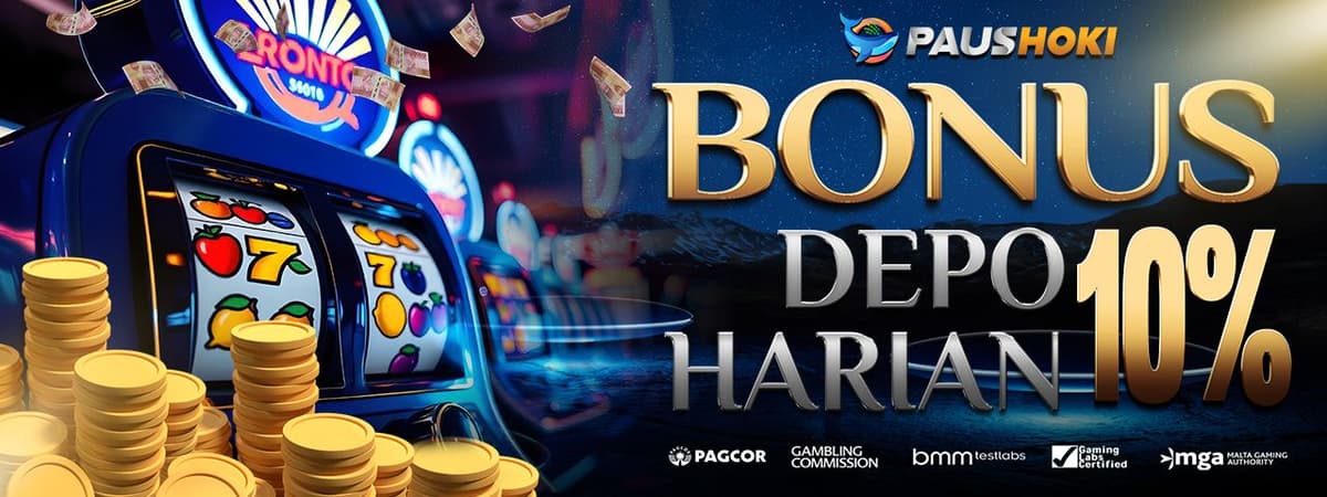 Promo BONUS REDEPO 10% HARIAN !!!