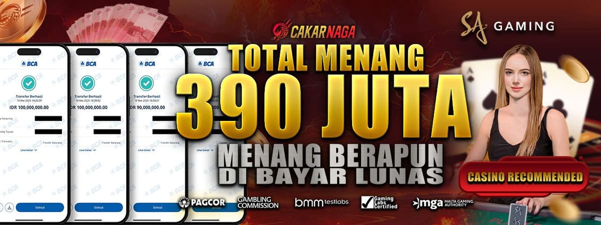 REKOMENDASI GAME CASINO Banner