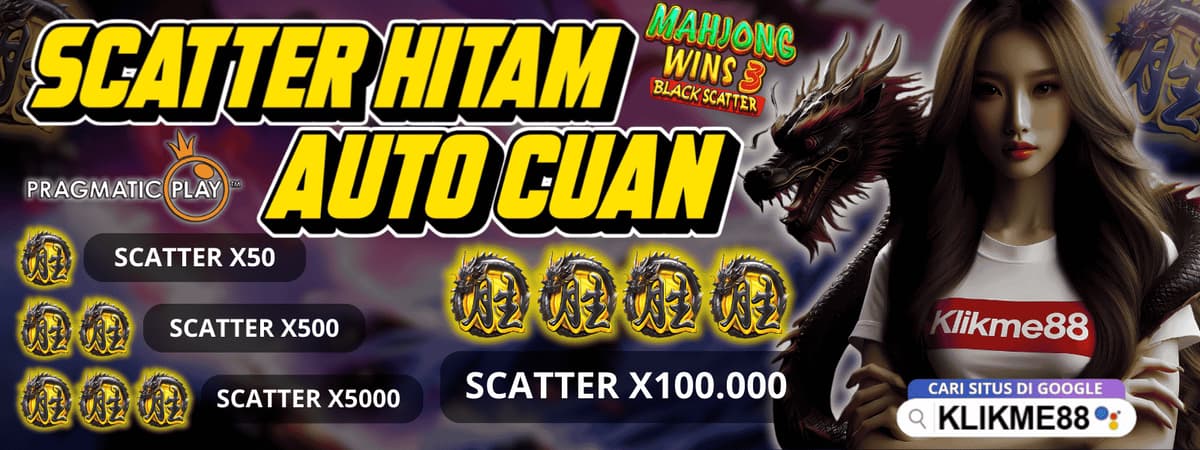 SCATTER HITAM  Banner