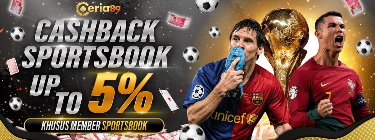 CASHBACK SPORTSBOOK 5% CERIA89
