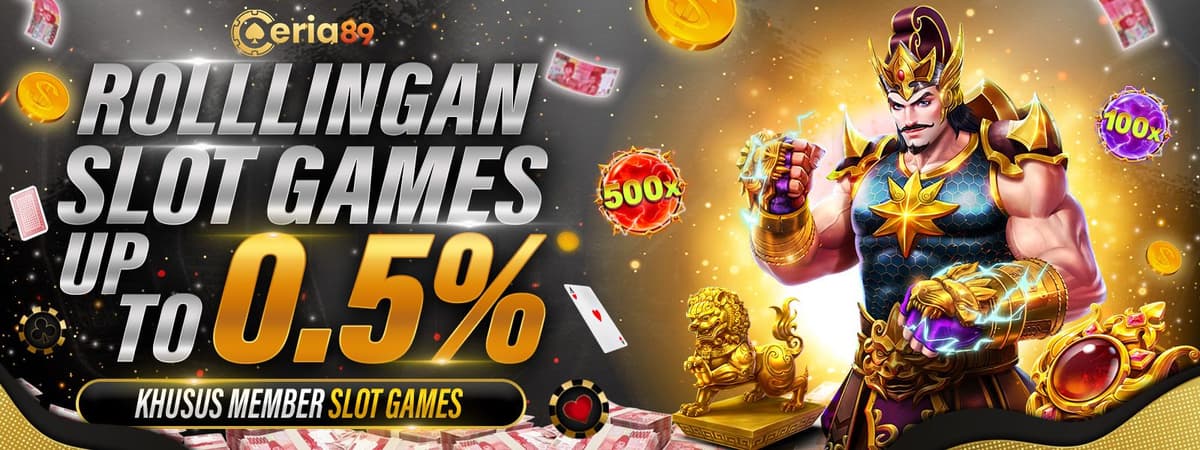 ROLLINGAN SLOT 0.5% CERIA89