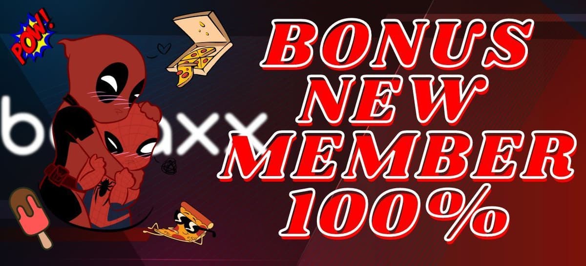 PROMO NEW MEMBER 100%