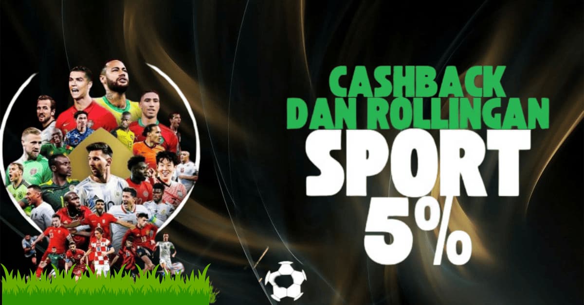 BONUS CASHBACK SPORT 5%