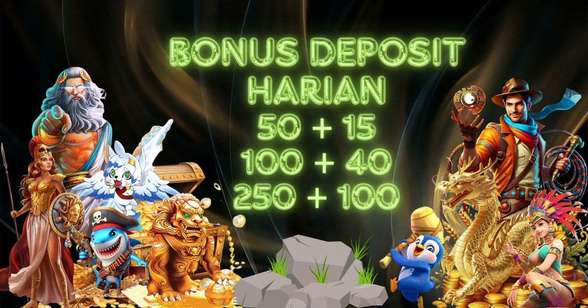 BONUS DEPOSIT HARIAN Banner