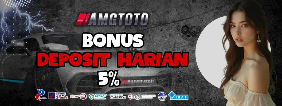 Bonus Deposit Harian AMGTOTO Banner