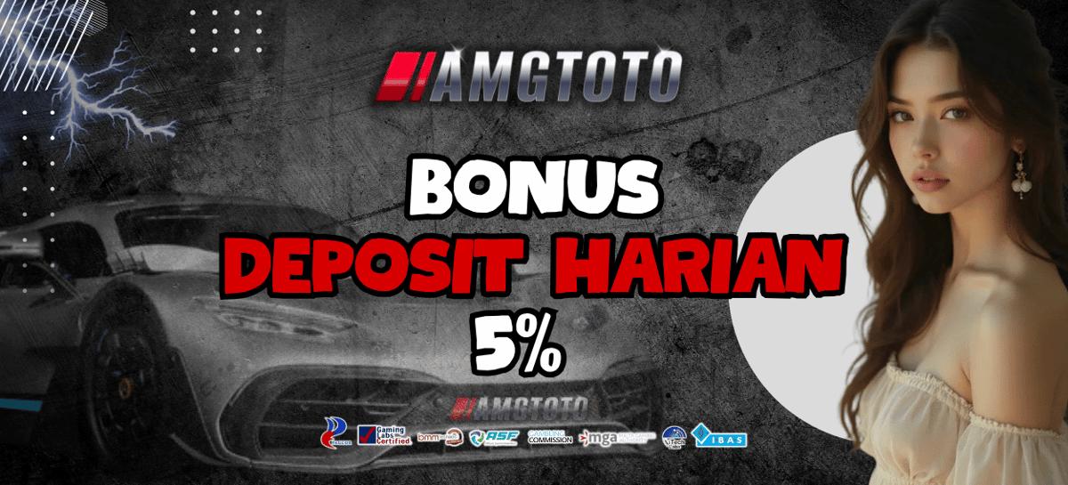 BONUS DEPOSIT HARIAN 5%