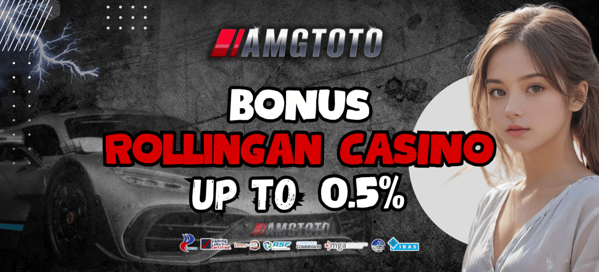 Promo BONUS ROLLINGAN CASINO 0.5%