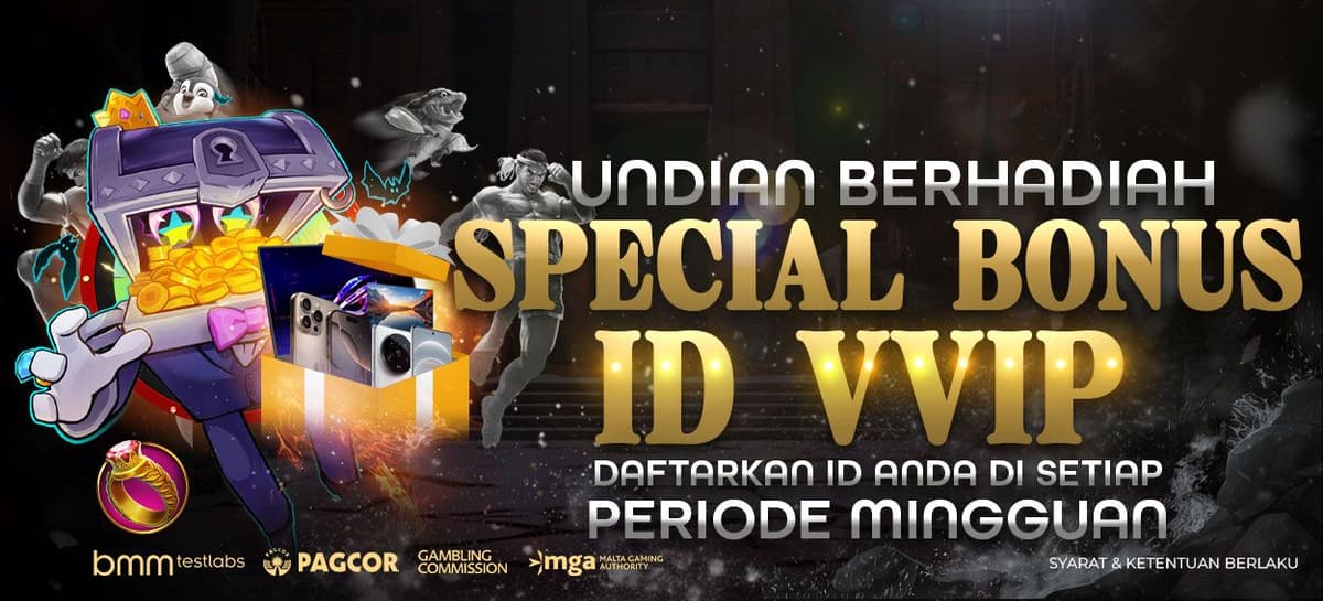 Promo UNDIAN BERHADIAH SPESIAL BONUS ID VVIP