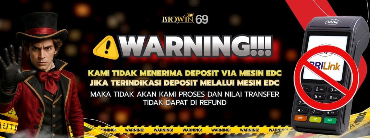 dilarang deposit edc Banner