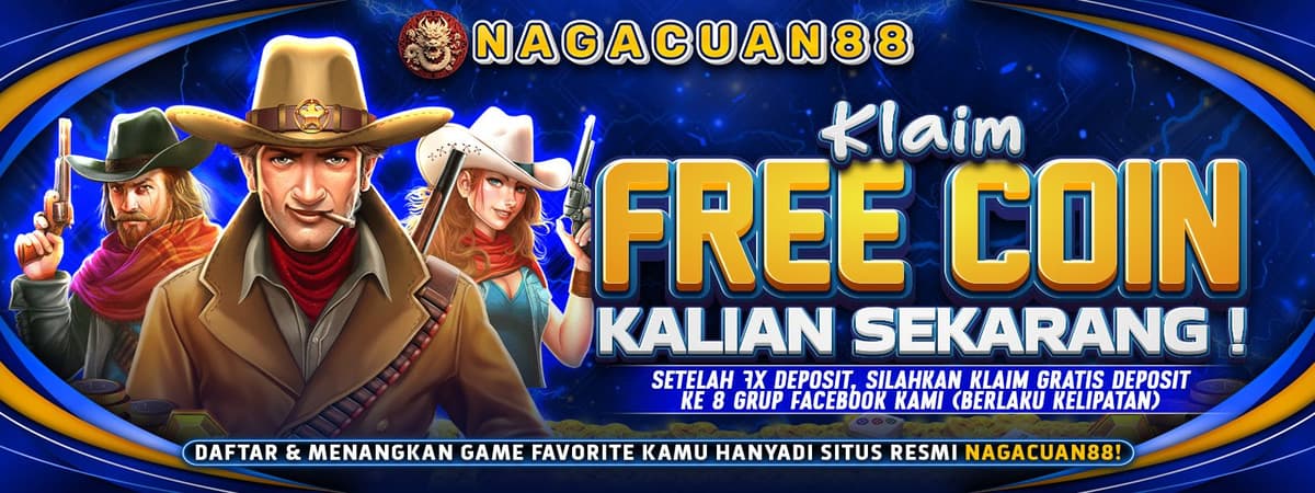 NAGACUAN88 | Promo Free Deposit ke-8! Klaim Bonus Hingga 1 Juta! Banner