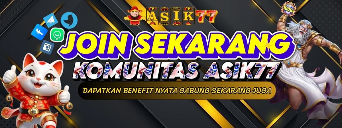 KOMUNITAS ASIK77 Banner