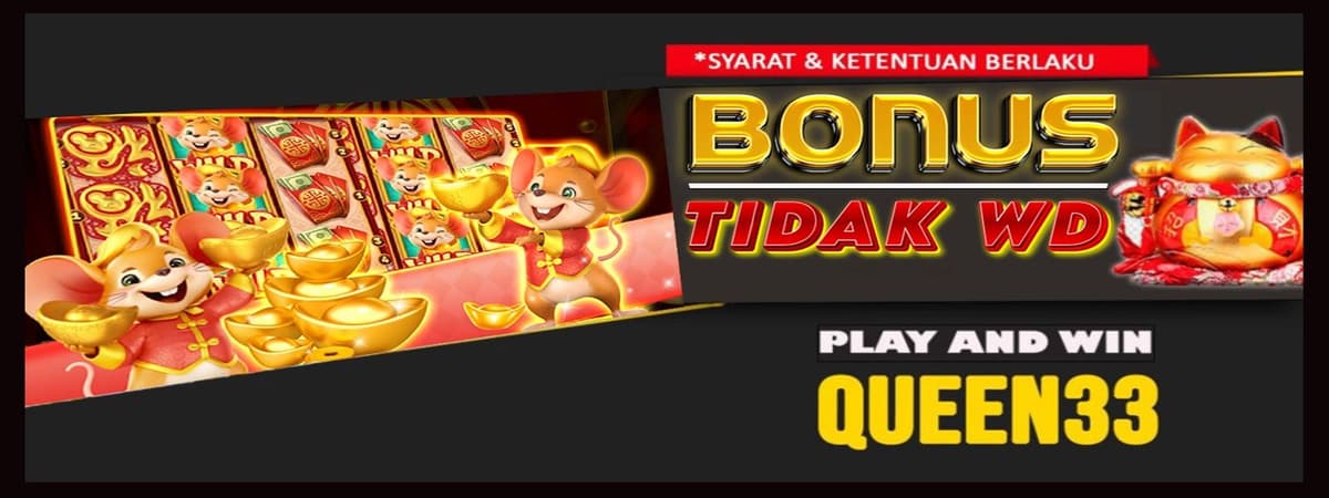 BONUS TIDAK WD Banner