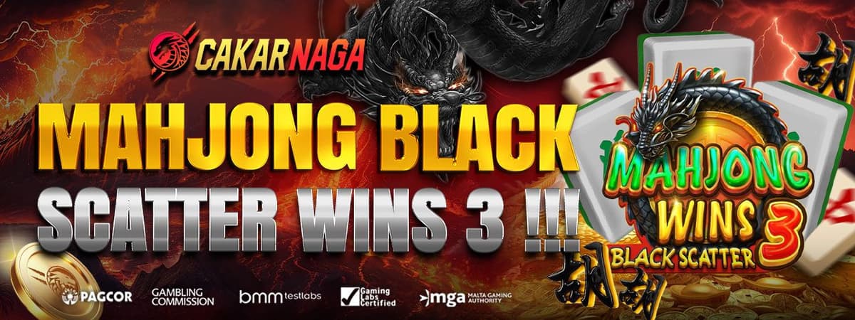 MAHJONG BLACK SCATTER WINS 3 !!!
