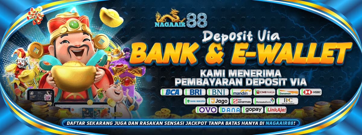 NAGAAIR88 | Deposit via Dana, OVO, GoPay & LinkAja Tanpa Potongan! Banner