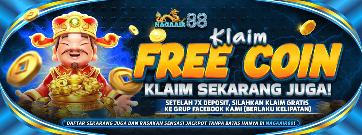 NAGAAIR88 | Deposit 7x Gratis 1x di Deposit ke-8! Berlaku Kelipatan! Banner