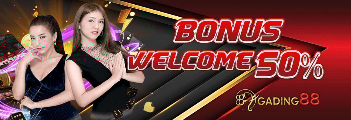 BONUS NEW MEMBER 50% Banner